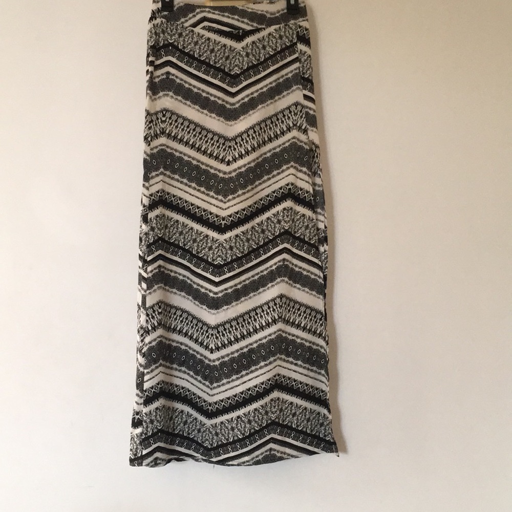 Printed Maxi Skirt
